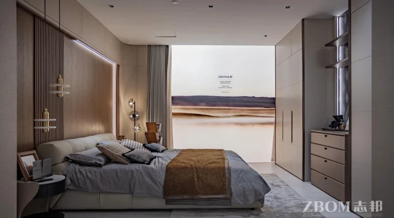 大主臥室設計全景